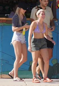 Bikini girls at Salt River Tubing in Arizona