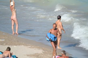 Continesti nude beach girls in Romania