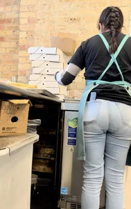 Latina vpl in blue jeans
