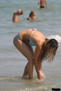 Sexy beach and bikini girls