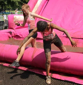 Bristol Pretty Muddy 5k race girls 2019