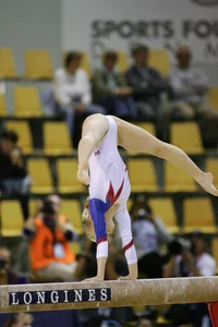 Candid gymnastics girls