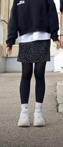 Candid girls in skirts and short dresses