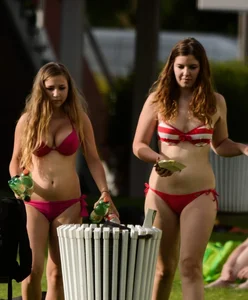 Bunch of sexy girls in bikinis with nice bodies