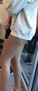 Tight smooth teen at the bake shop