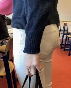 black and white college bottoms in class (by lvbottom)