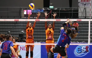 Thai candid volleyball girls