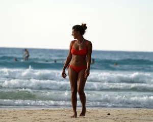 Beach and bikini girls