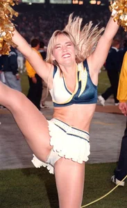 Candid cheerleaders