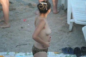 Continesti nude beach girls in Romania