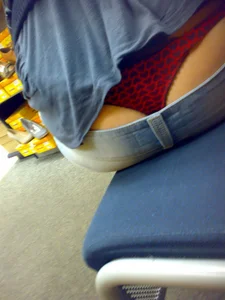 Huge collection of whale tails, ass cracks and panty peeks in public