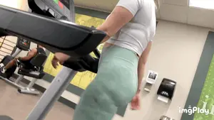 LATINA COUGAR TREADMILL GREEN LEGGINGS  TIER