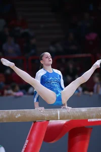 Candid gymnastics girls