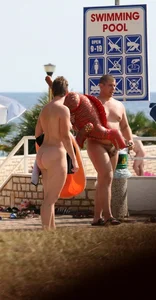 Nude beach pool milfs and mature ladies