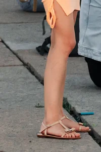 Large collection of candid girls' legs and feet in public places