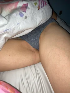 Candid Wife in Grey Panties Asleep in Bed With Spread Legs Creepshots