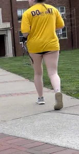 Cheeky college girl