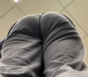 More Shots Of The Somewhat Jiggly College Girl In Loose Grey Sweats