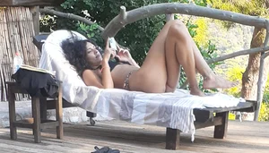 Sexy beach candid shots