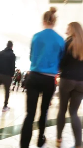 Candid girls in leggings and tights