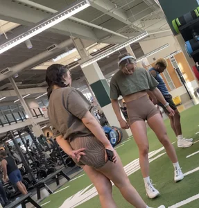 College Gym (PART 36) Same Girls Different Days