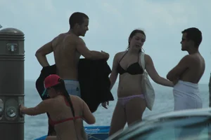 Deerfield Beach bikini girls