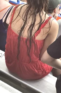 College gal at football game VTL