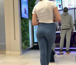 Blonde Tight Bubble Ass  Not OC