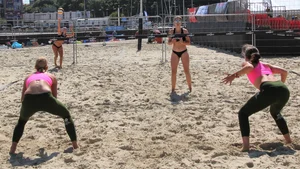 Weymouth beach volleyball girls 2018