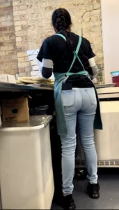 Latina vpl in blue jeans