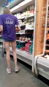 Tall and skinny College teen