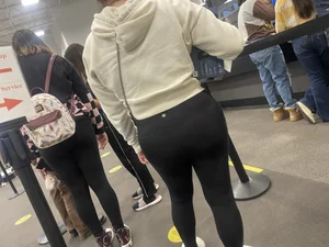 Small cute Latina milf with plumpy ass
