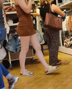 Sexy Brown Dress