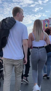 Blonde PAWG at the Fair (Not OC)