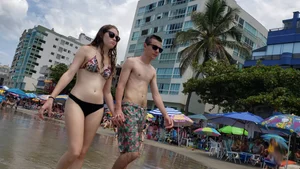 Brazillian beach creepshots, huge gallery of candid girls in swimsuits