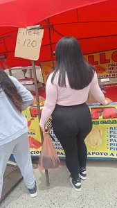 chubby butt in black leggings,[OC] part 3.