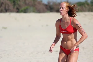 Bunch of sexy lifeguard tournament girls from 2013