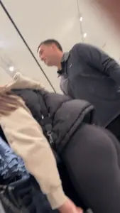 Delicious cameltoe with a sexy ass In tight lulu leggings