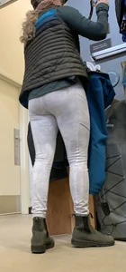 White Leggings Shopping