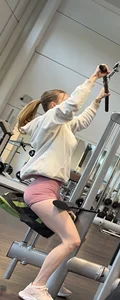 Very Hot Slim Thick Blonde GYM Bitch with sexy ASS