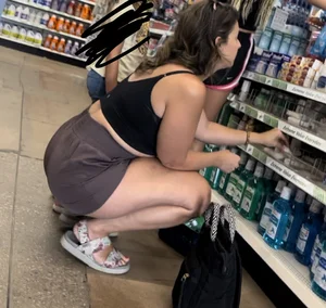 Very thick dollar store Milf