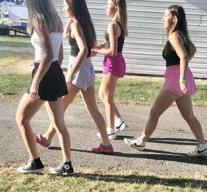 Short shorts at the fair