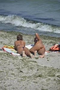 Beach and bikini girls