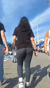 Latina seethrough leggings VPL