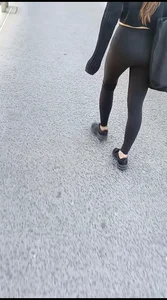 Perfect Little Candid Ass in Tights And Legs Street Creepshot