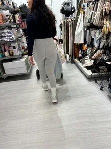Oblivious big booty tight latina