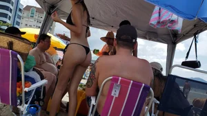Brazillian beach creepshots, huge gallery of candid girls in swimsuits