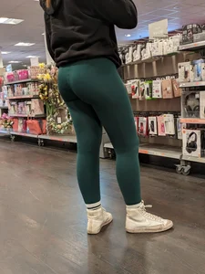 Green chubby butt