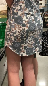 Understated blonde in a dress plus a PAWG in shorts 0111