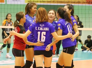 Thai candid volleyball girls